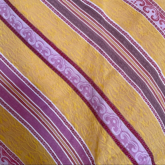 NWOT Fork Multi-color Ruffled Striped Skirt - Size 8 - Picture 4 of 5